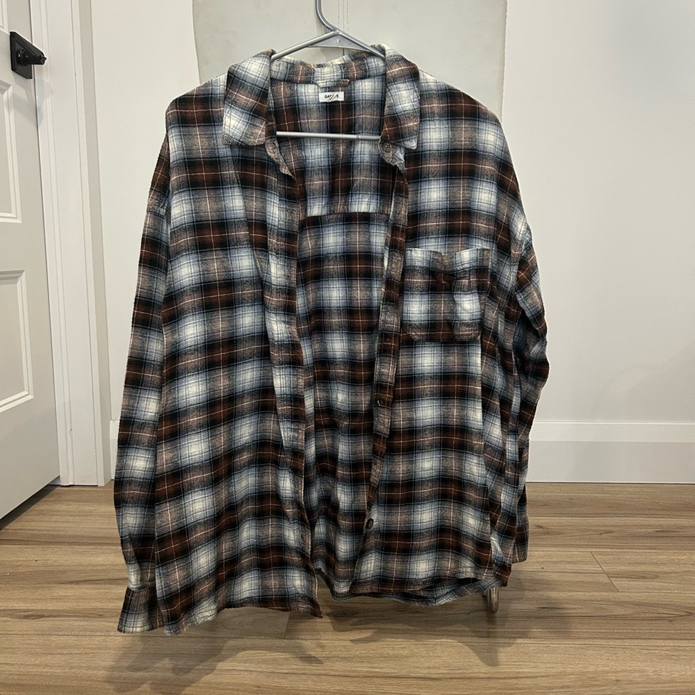 Plaid Flannel Shirt